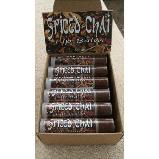 Spiced Chai Lip Balm - Lounies Soap Co.