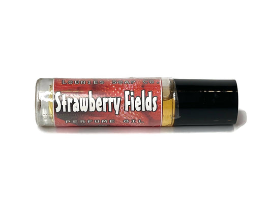 Strawberry Fields Perfume Oil - Lounies Soap Co.
