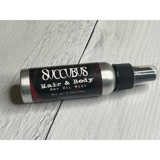 Succubus Dry Oil Mist - Lounies Soap Co.