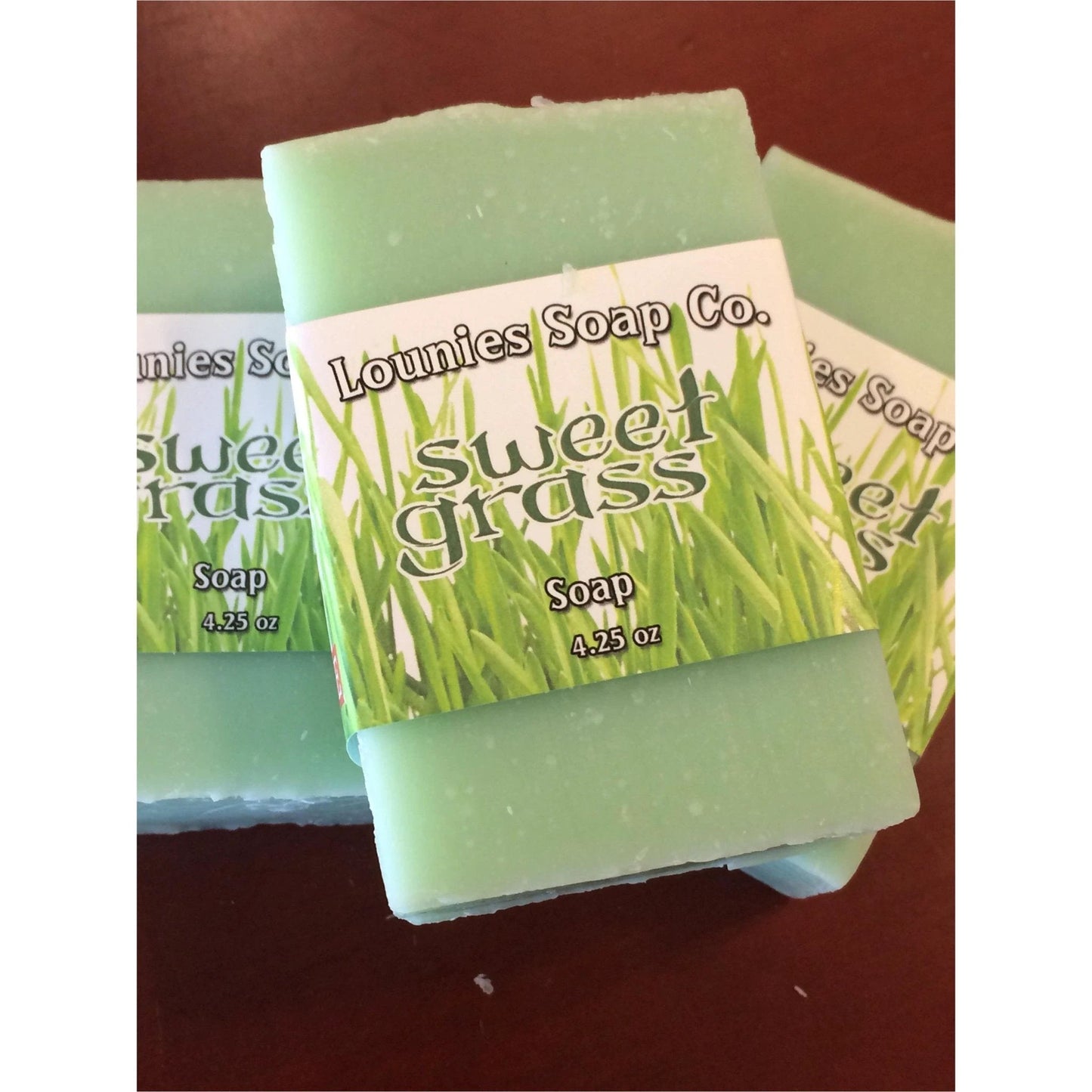 Sweet Grass Soap by Lounies Soap Co.
