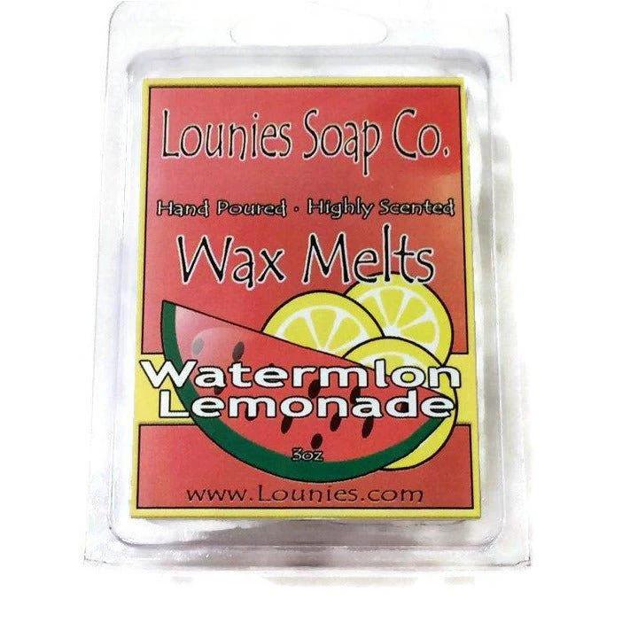 Watermelon Lemonade Wax Melt by Lounies Soap Co.