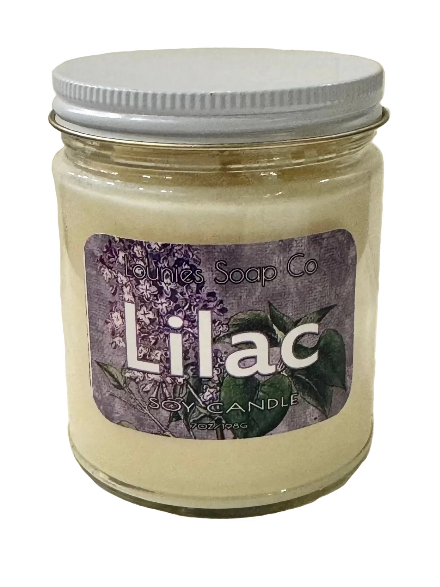 Lilac Soy Candle by Lounies Soap Co.