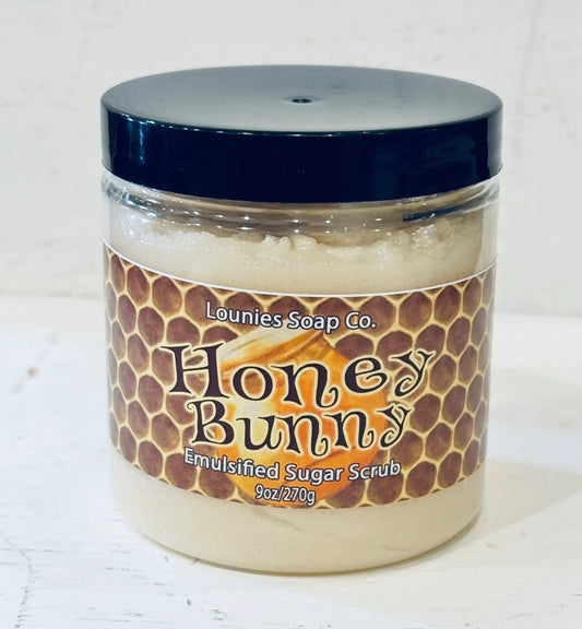 Honey Bunny Sugar Scrub by Lounies Soap Co.
