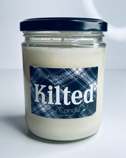 Kilted Candle