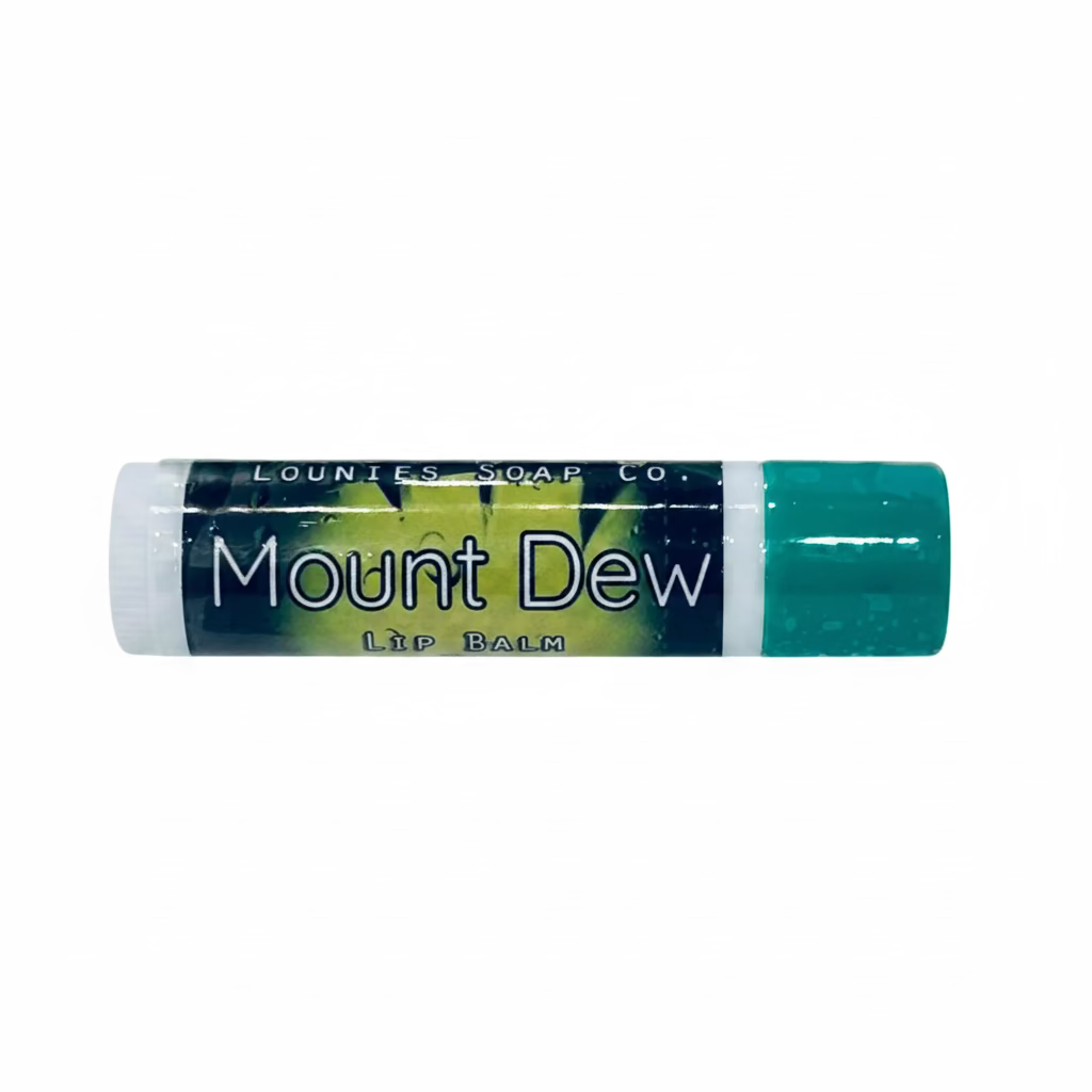 Mount Dew Lip Balm by Lounies Soap Co.