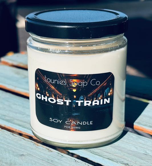 Ghost Train Candle
