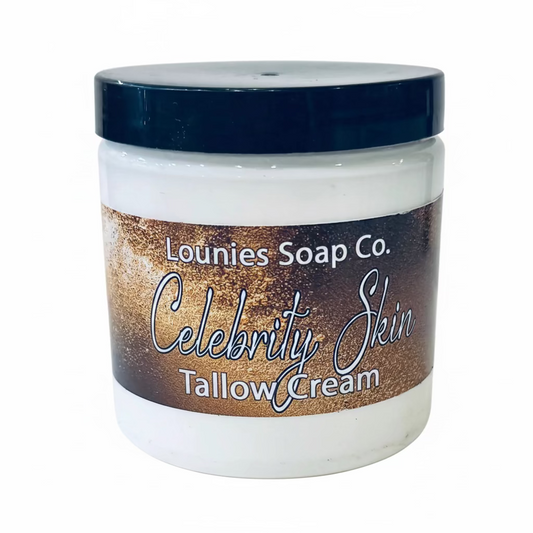 Celebrity Skin Tallow Cream by Lounies Soap Co.