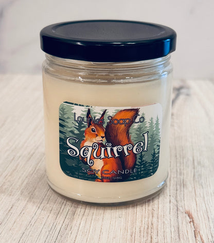 Squirrel Soy Candle
