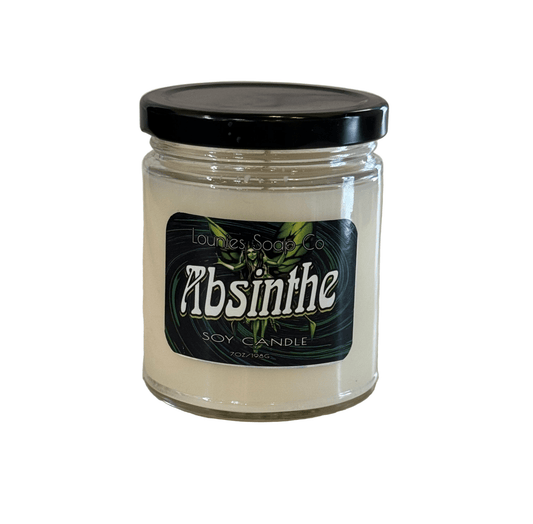 Absinthe Soy Candle - Lounies Soap Co.