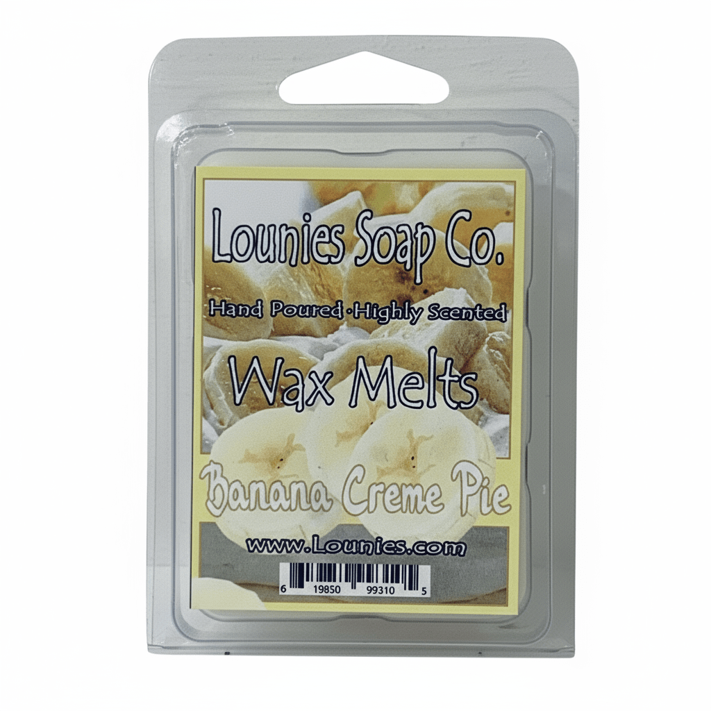 Banana Creme Pie Wax Melt - Lounies Soap Co.