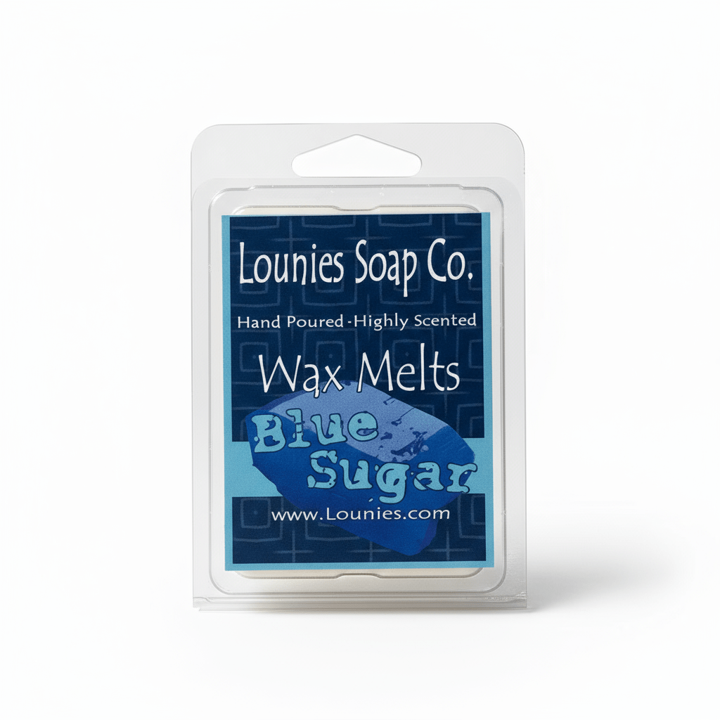 Blue Sugar Wax Melt - Lounies Soap Co.