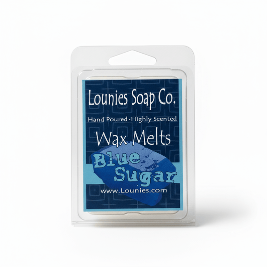 Blue Sugar Wax Melt - Lounies Soap Co.