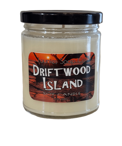 Driftwood Island Candle - Lounies Soap Co.