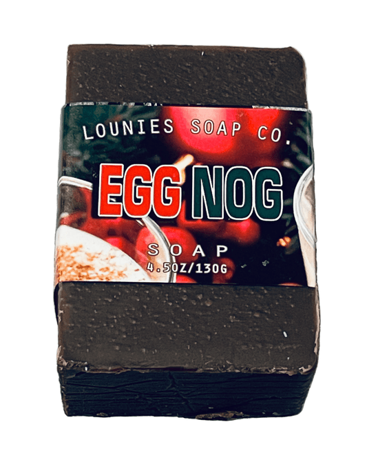 Egg Nog Goats Milk Soap - Lounies Soap Co.