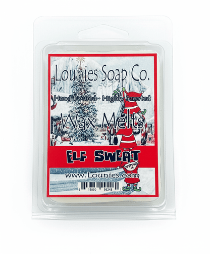 Elf Sweat Wax Melt - Seasonal Scent - Lounies Soap Co.