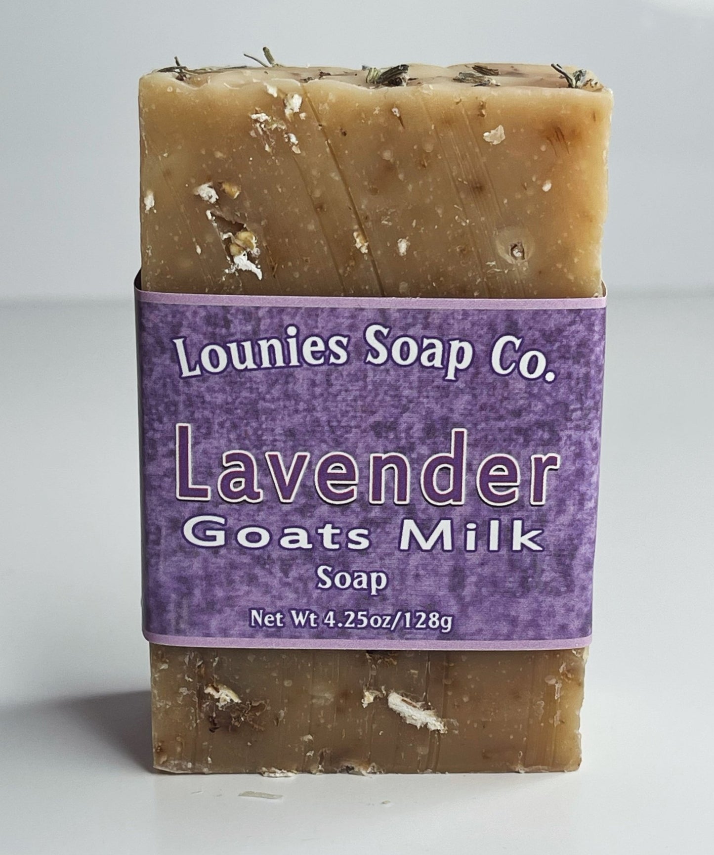 Goats Milk Soap - Lavender - Lounies Soap Co.