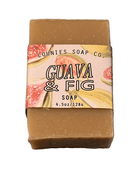 Guava & Fig Soap - Lounies Soap Co.