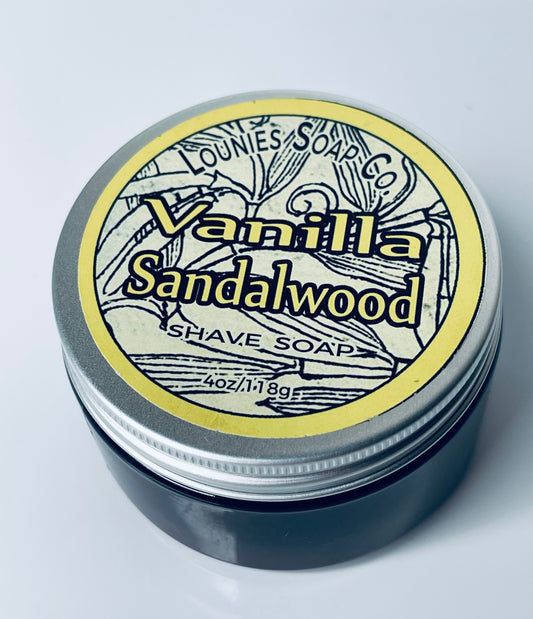 Vanilla Sandalwood Shave Soap