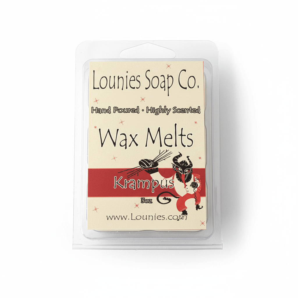 Krampus Wax Melt - Seasonal Scent - Lounies Soap Co.