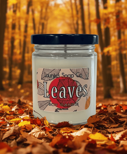 Leaves Soy Candle - Lounies Soap Co.