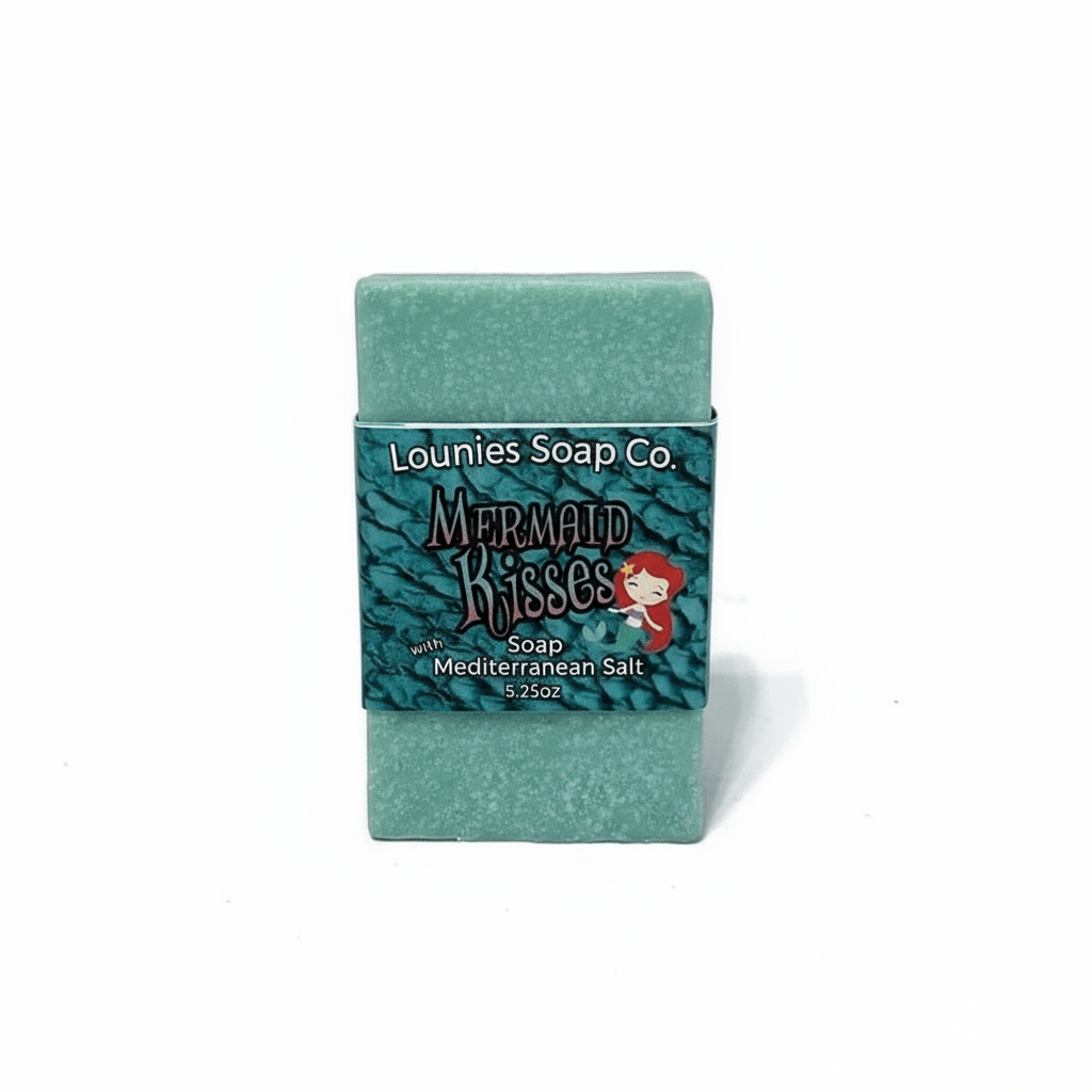 Mermaid Kisses Sea Salt Soap - Lounies Soap Co.