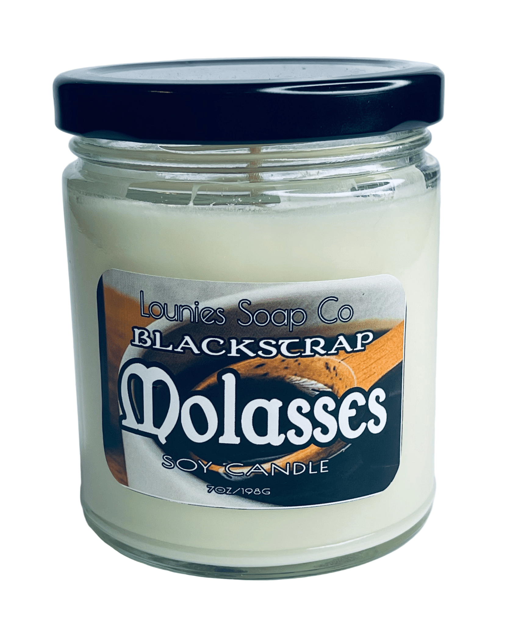 Molasses Candle - Lounies Soap Co.