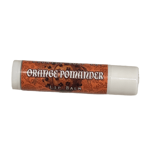 Orange Pomander Lip Balm - Lounies Soap Co.