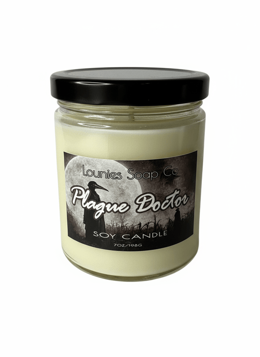 Plague Doctor Candle - Lounies Soap Co.