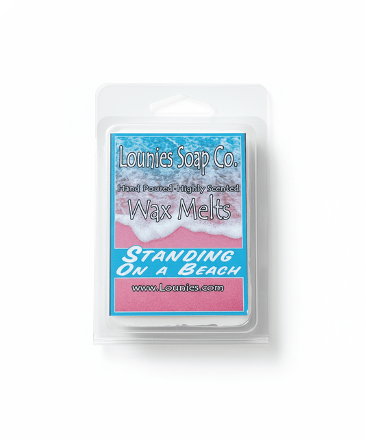 Standing on a Beach Wax Melt - Lounies Soap Co.