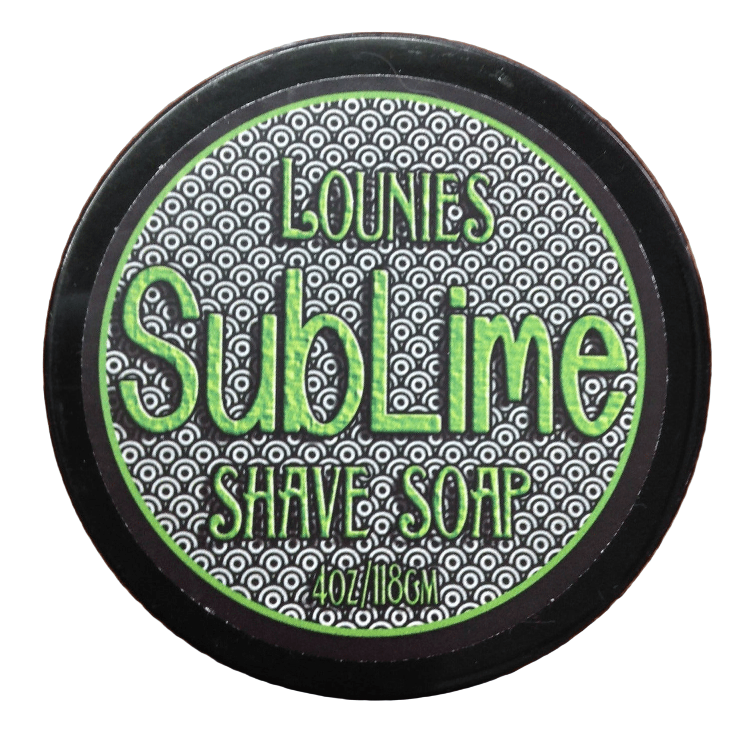 SubLime Shave Soap - Lounies Soap Co.