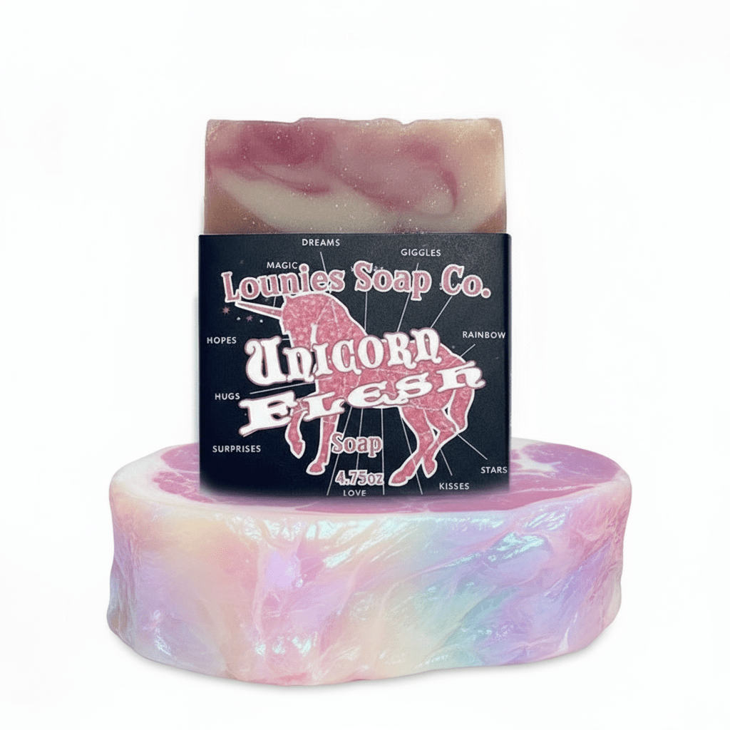 Unicorn Flesh Soap by Lounies Soap Co.