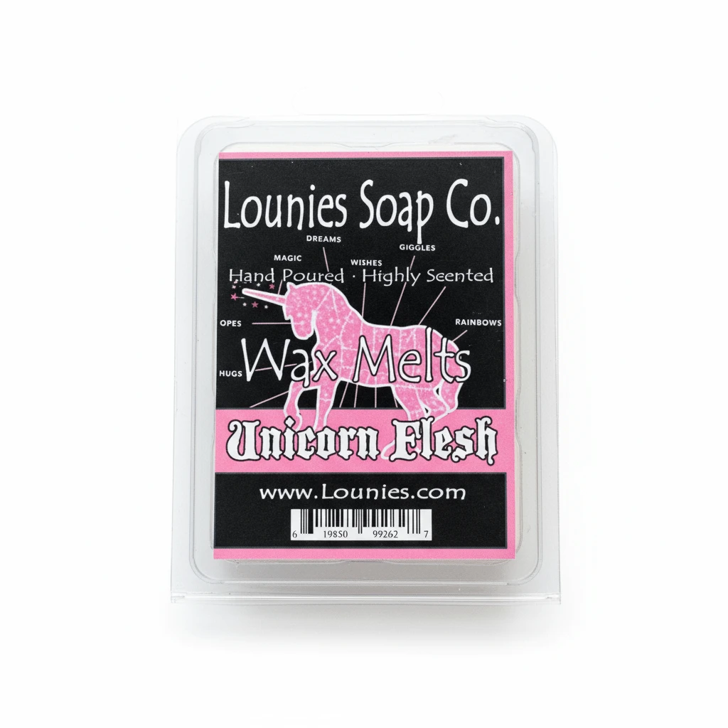 Unicorn Flesh Wax Melt by Lounies Soap Co.