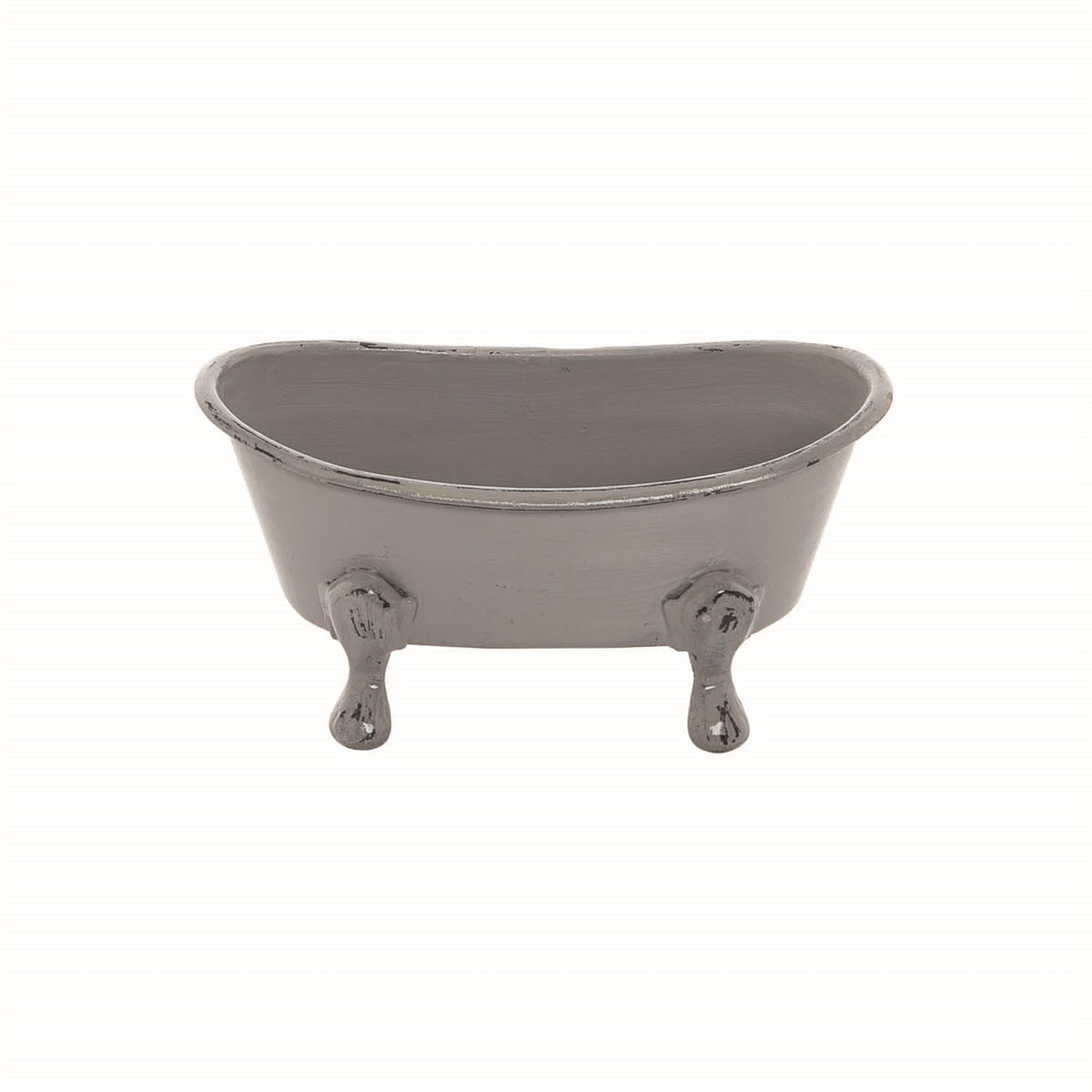 Mini Gray Bathtub Soap Dish
