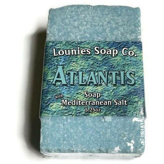 Atlantis Sea Salt Soap - Lounies Soap Co.