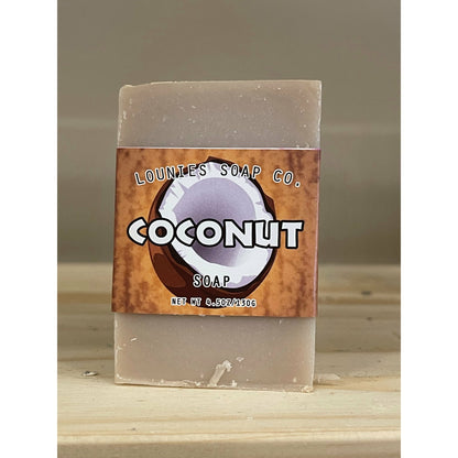 Coconut Soap - Lounies Soap Co.
