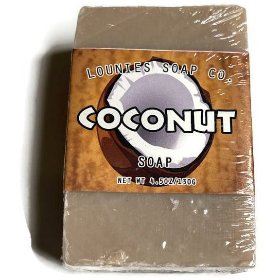 Coconut Soap - Lounies Soap Co.