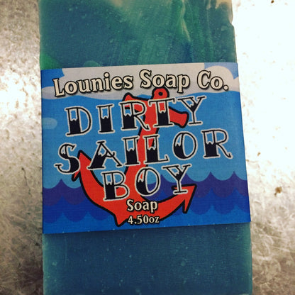Dirty Sailor Boy Soap - Lounies Soap Co.