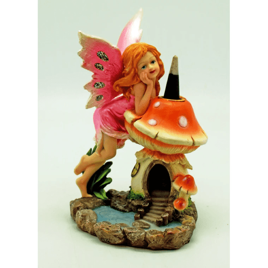 Fairy Back Flow Incense Burner - Lounies Soap Co.