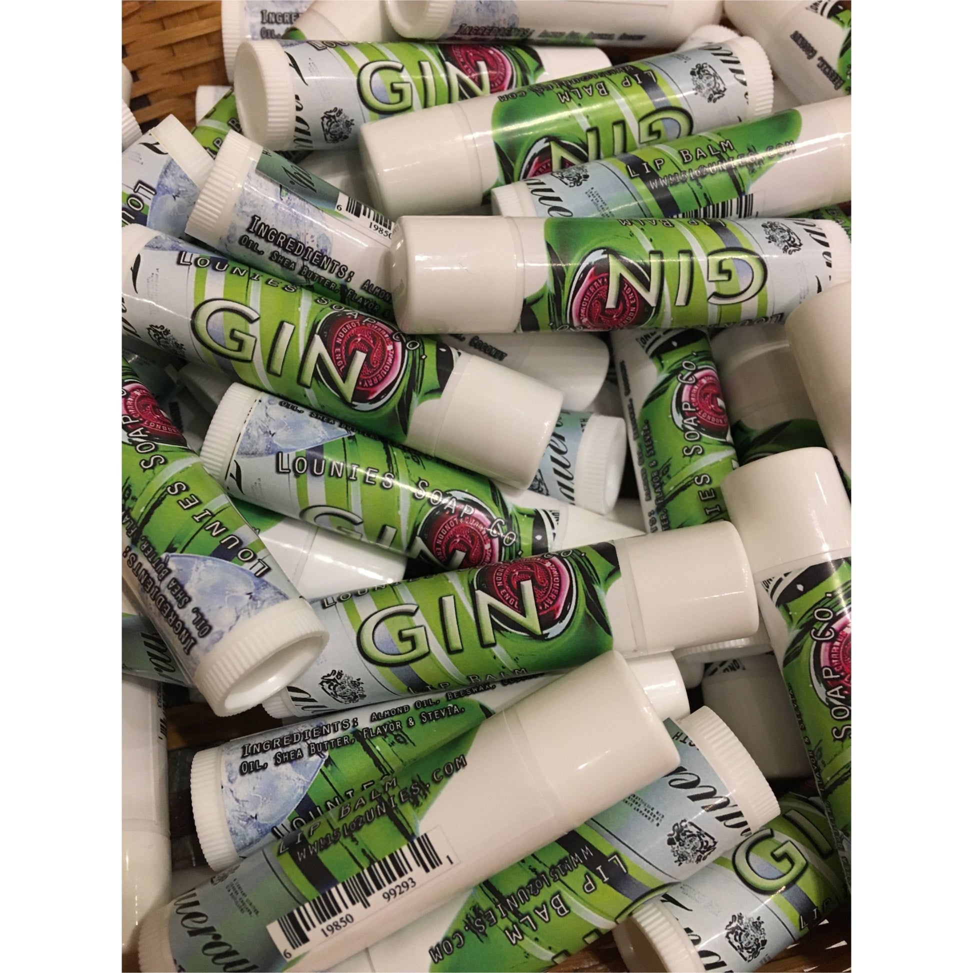 Gin Lip Balm - Lounies Soap Co.
