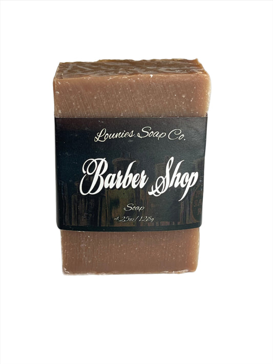 Barber Shop Goats Milk Soap