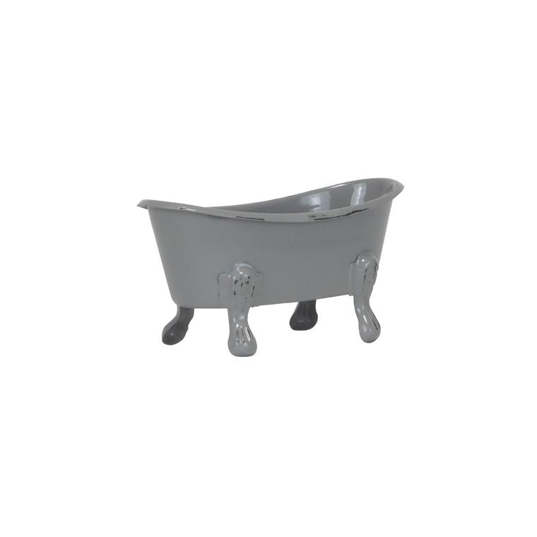 Mini Gray Bathtub Soap Dish