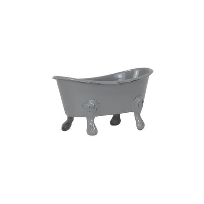 Mini Gray Bathtub Soap Dish