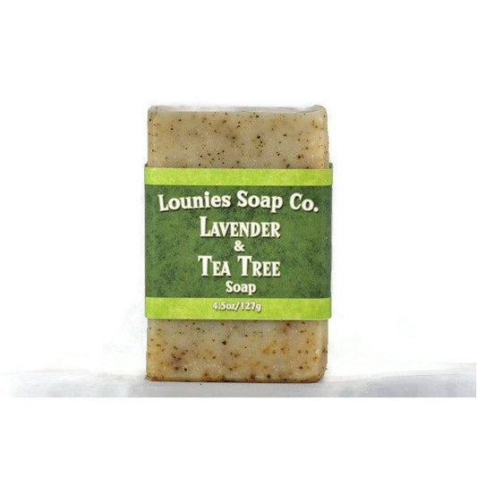 Lavender & Tea Tree Soap - Lounies Soap Co.