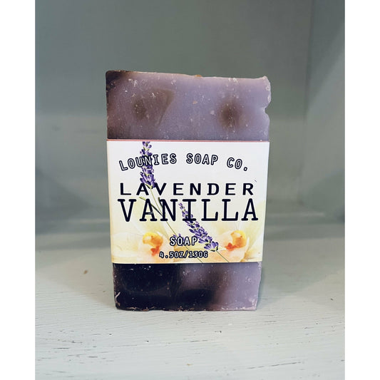 Lavender Vanilla Soap - Lounies Soap Co.