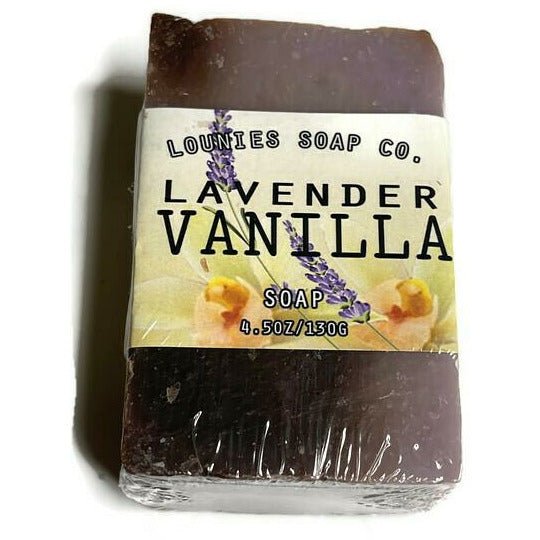 Lavender Vanilla Soap - Lounies Soap Co.