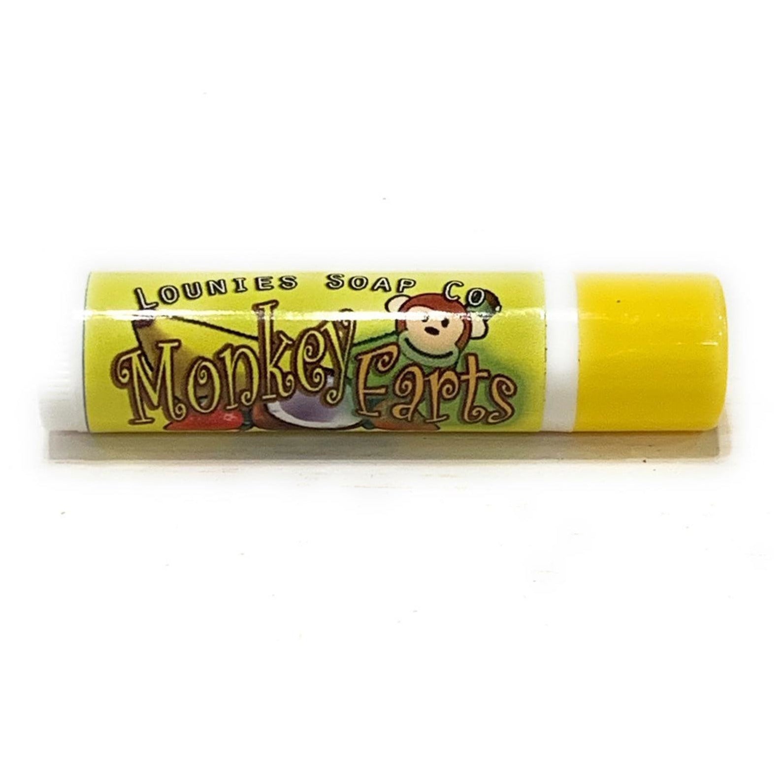 Monkey Farts Flavored Lip Balm - Lounies Soap Co.