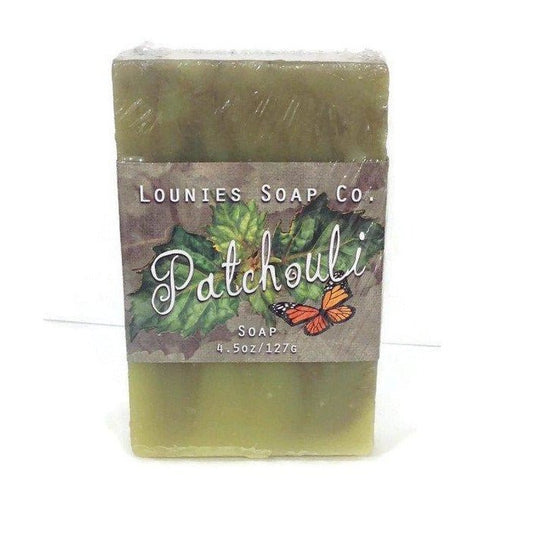 Patchouli Soap - Lounies Soap Co.
