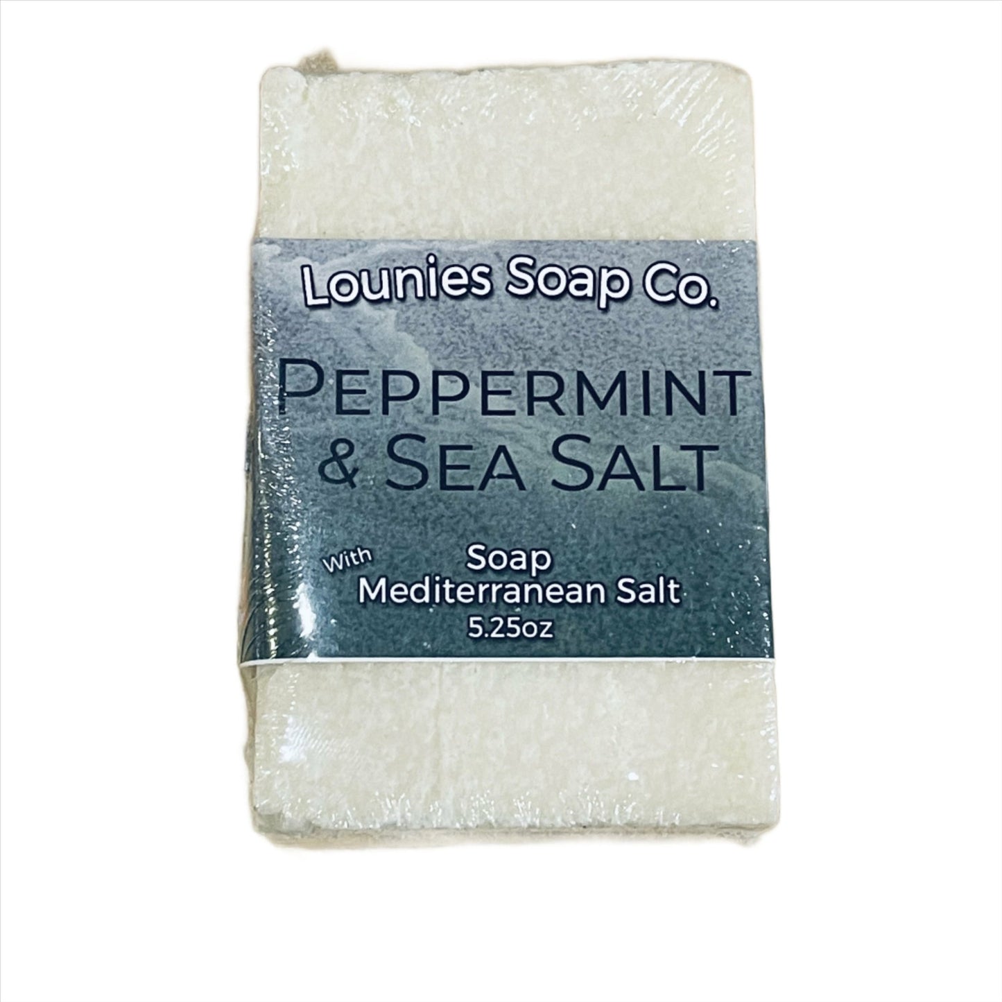 Peppermint & Sea Salt Soap - Lounies Soap Co.