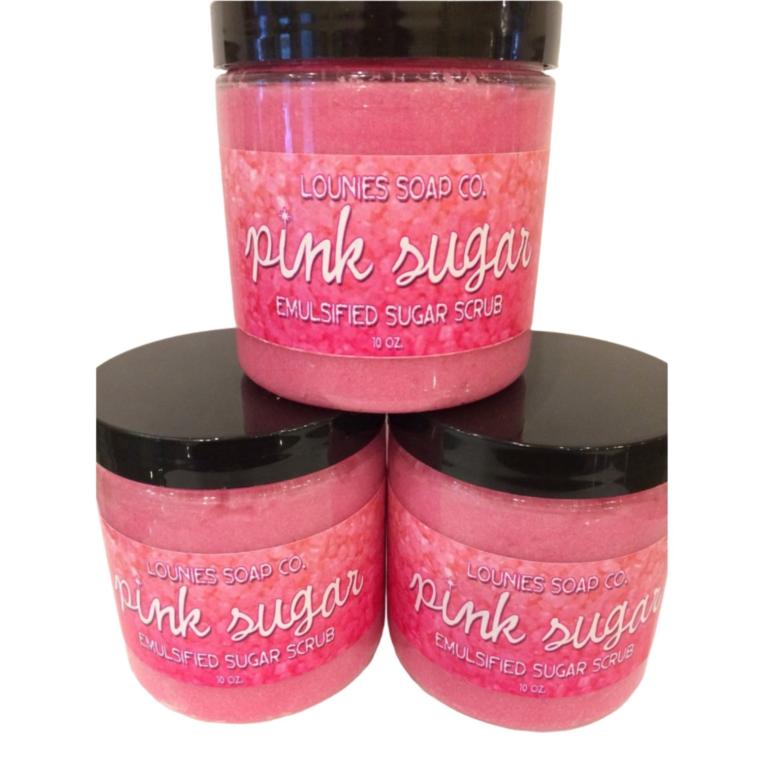 Pink Sugar Sugar Scrub - Lounies Soap Co.