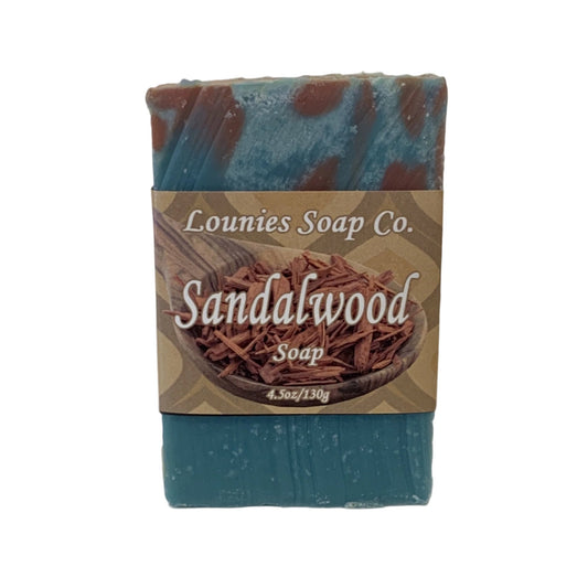 Sandalwood Soap - Lounies Soap Co.